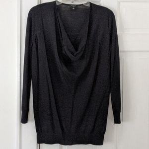 Ann Taylor Black Sweater - Merino Wool